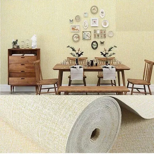 CUỘN XỐP DÁN TƯỜNG VÂN VẢI-VÀNG TRẮNG_20