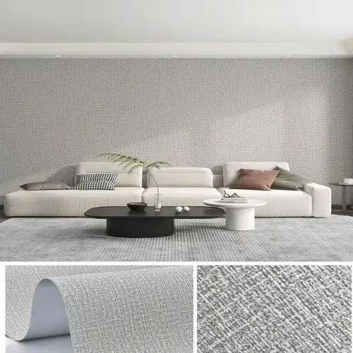 CUỘN XỐP DÁN TƯỜNG VÂN VẢI-XÁM TRẮNG_22