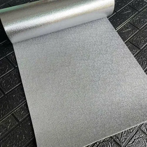 XỐP CUỘN DÁN TƯỜNG VÂN VẢI-XÁM GHI_24