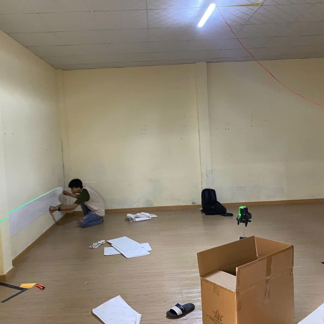 Cải Tạo Nhà Kho Thành Phòng Ngủ Cho Khách Ở Chợ Bắp, Hóc Mon Bằng Tấm Xốp-4