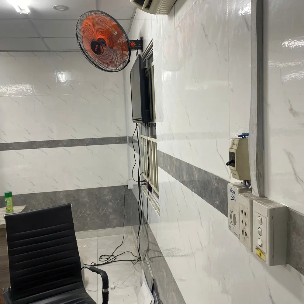 Công Trình Thi Công Xốp Dán Tường Tấm PVC Đá Trắng Ít Vân Cho Công Ty-10(1)_11